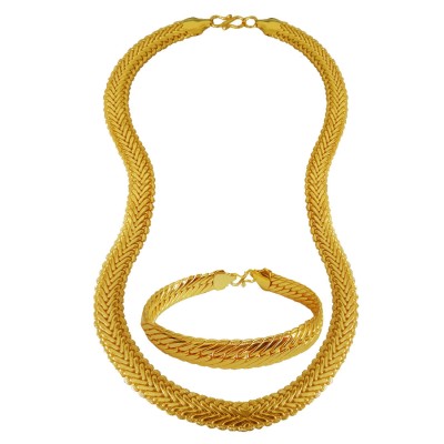 Chain Bracelet Combo Gold Plated